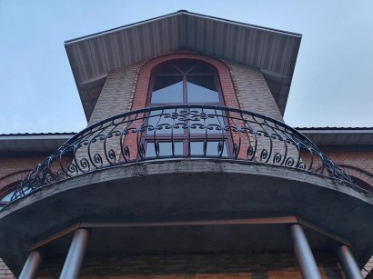 Кованый балкон Арт.БХК-21 фото 3